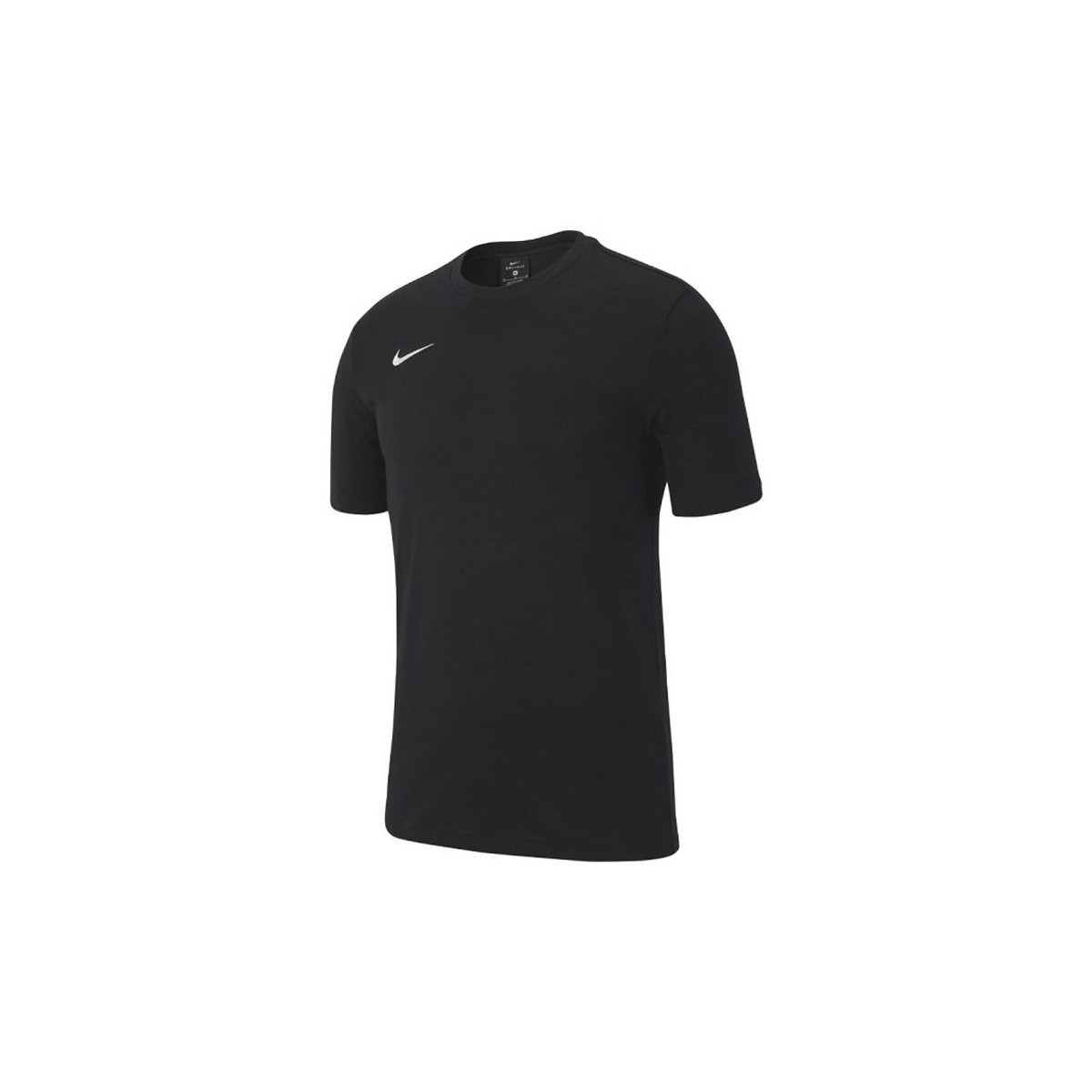 Textil Chlapecké Trička s krátkým rukávem Nike JR Team Club 19 Černá