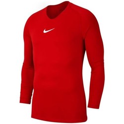 Textil Chlapecké Trička s krátkým rukávem Nike JR Dry Park First Layer Červená