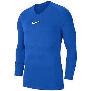 Textil Chlapecké Trička s krátkým rukávem Nike JR Dry Park First Layer Modrá