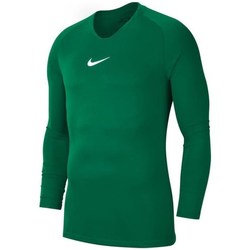 Textil Chlapecké Trička s krátkým rukávem Nike JR Dry Park First Layer Zelená