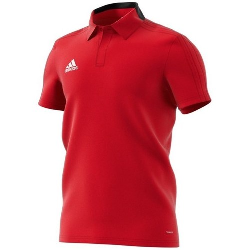 Textil Muži Trička s krátkým rukávem adidas Originals Condivo 18 Polo Červená