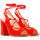 Boty Ženy Sandály Made In Italia - linda Červená