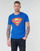 Textil Muži Trička s krátkým rukávem Yurban SUPERMAN LOGO CLASSIC Modrá