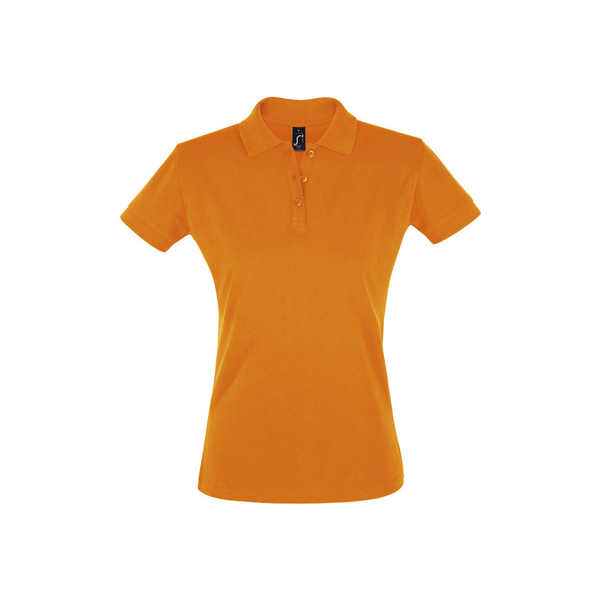 Textil Ženy Polo s krátkými rukávy Sols PERFECT COLORS WOMEN Oranžová