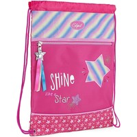 Taška Dívčí Sportovní tašky Skpat Shine Like A Star Nylon Růžová