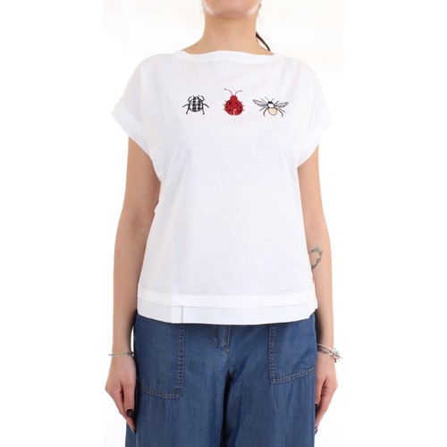 Textil Ženy Trička s krátkým rukávem Pennyblack 39715220 Bílá