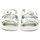 Boty Ženy Pantofle Medi Line 703 květové dámské zdravotní pantofle Bílá