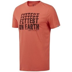 Textil Muži Trička s krátkým rukávem Reebok Sport RC Fittest ON Earth Oranžová