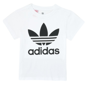 Textil Děti Trička s krátkým rukávem adidas Originals TREFOIL TEE Bílá