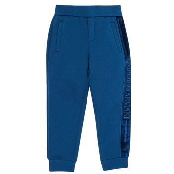 Textil Chlapecké Teplákové kalhoty Emporio Armani 6H4P84-1JDSZ-0975 Tmavě modrá