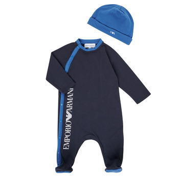 Textil Chlapecké Pyžamo / Noční košile Emporio Armani 6HHV12-4J3CZ-0922 Tmavě modrá