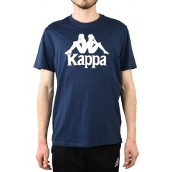 Textil Muži Trička & Pola Kappa Caspar T-Shirt Modrá