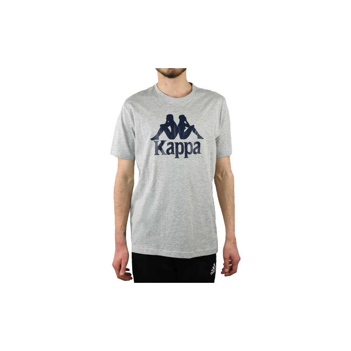 Textil Muži Trička s krátkým rukávem Kappa Caspar T-Shirt Šedá