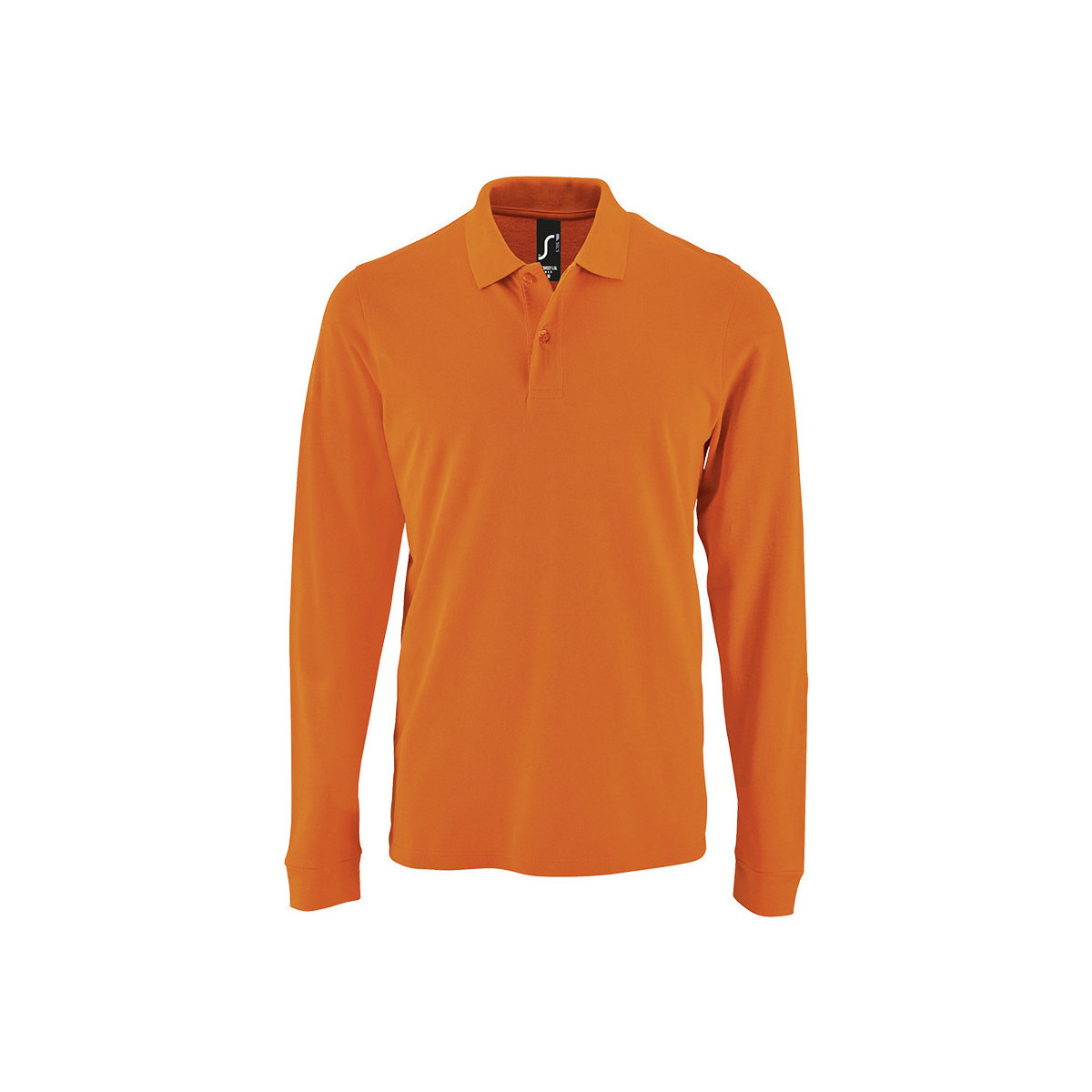 Textil Muži Polo s dlouhými rukávy Sols PERFECT LSL COLORS MEN Oranžová