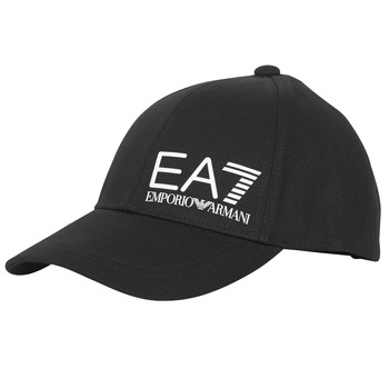 Textilní doplňky Kšiltovky Emporio Armani EA7 TRAIN CORE ID M LOGO CAP Černá