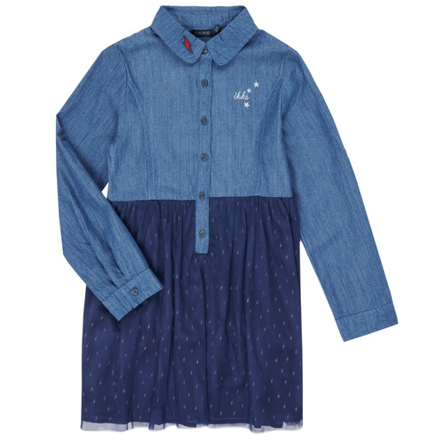 Textil Dívčí Krátké šaty Ikks XR30122 Modrá