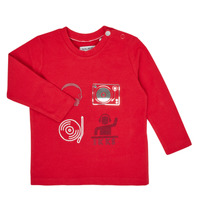 Textil Chlapecké Trička s dlouhými rukávy Ikks XR10011 Červená