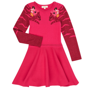 Textil Dívčí Krátké šaty Catimini CR30085-35 Růžová