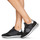 Boty Ženy Nízké tenisky Philippe Model TROPEZ X BASIC Černá / Stříbřitá