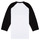 Textil Chlapecké Trička s dlouhými rukávy Vans VANS CLASSIC RAGLAN Černá / Bílá