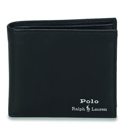 Taška Muži Náprsní tašky Polo Ralph Lauren GLD FL BFC-WALLET-SMOOTH LEATHER Černá