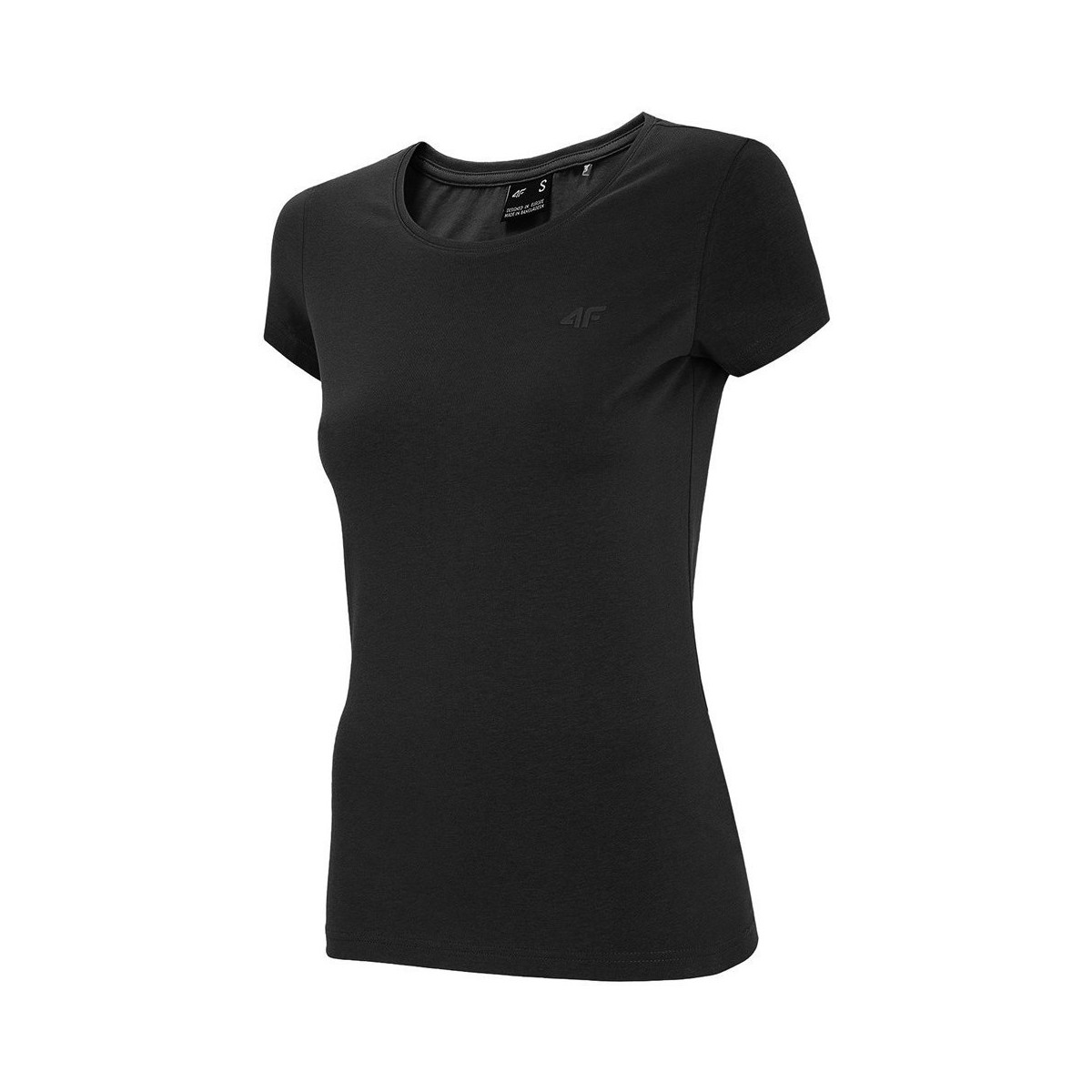 Textil Ženy Trička s krátkým rukávem 4F TSD001 Černá