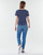 Textil Ženy Trička s krátkým rukávem Tommy Jeans TJW SLIM JERSEY V NECK Tmavě modrá