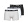 Spodní prádlo Muži Boxerky Nike EVERYDAY COTTON STRETCH X3 Černá / Šedá / Bílá