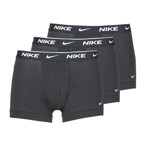 Spodní prádlo Muži Boxerky Nike EVERYDAY COTTON STRETCH X3 Černá / Černá / Černá