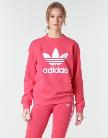 Textil Ženy Mikiny adidas Originals TRF CREW SWEAT Růžová
