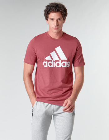 Textil Muži Trička s krátkým rukávem adidas Performance MH BOS Tee Červená