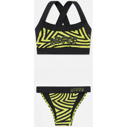 Textil Ženy Plavky / Kraťasy Nicce London Vortex bikini set Žlutá