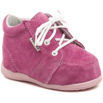 Boty Dívčí Kotníkové boty Pegres 1092 růžové dětské botičky Růžová