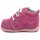 Boty Dívčí Bačkůrky pro miminka Pegres 1092 růžové dětské botičky Růžová