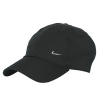 Textilní doplňky Kšiltovky Nike U NSW H86 METAL SWOOSH CAP Černá / Stříbrná       