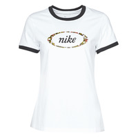 Textil Ženy Trička s krátkým rukávem Nike W NSW TEE FEMME RINGER Bílá