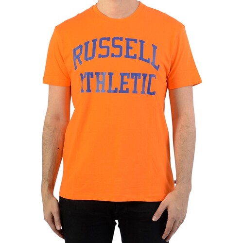 Textil Muži Trička s krátkým rukávem Russell Athletic 131037 Oranžová