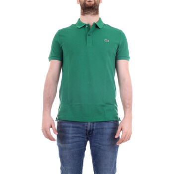 Textil Muži Polo s krátkými rukávy Lacoste PH4012 Zelená