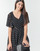 Textil Ženy Krátké šaty Guess ELLA DRESS Černá / Bílá
