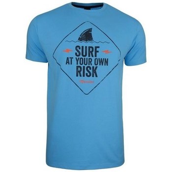 Textil Muži Trička s krátkým rukávem Monotox Surf Risk Modrá