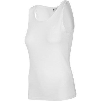Textil Ženy Trička s krátkým rukávem 4F TSD003 Bílá