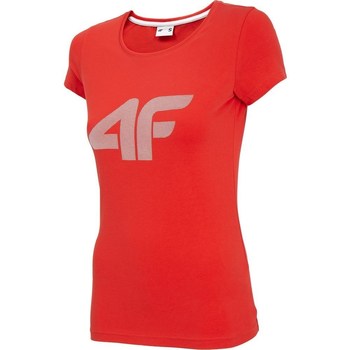 Textil Ženy Trička s krátkým rukávem 4F TSD005 Červená