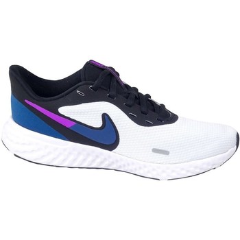 Boty Ženy Nízké tenisky Nike Revolution 5 Modré, Bílé, Černé