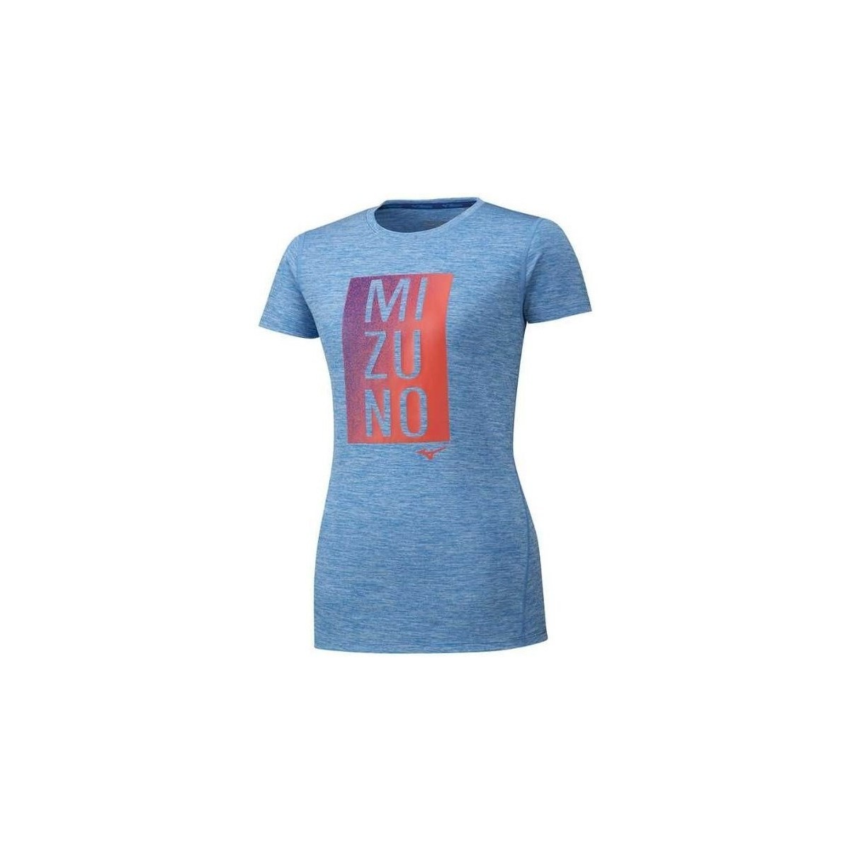 Textil Ženy Trička s krátkým rukávem Mizuno Core Graphic Tee Modrá