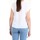 Textil Ženy Trička s krátkým rukávem Lanacaprina PF2234 Bílá