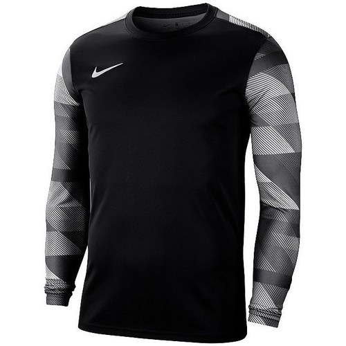 Textil Chlapecké Trička s krátkým rukávem Nike JR Dry Park IV Černé, Šedé