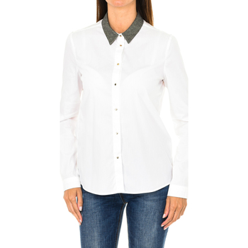 Textil Ženy Košile / Halenky Armani jeans 6X5C02-5N0KZ-1100 Bílá