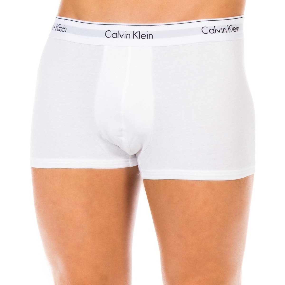 Levně Calvin Klein Jeans Boxerky NB1086A-100 Bílá