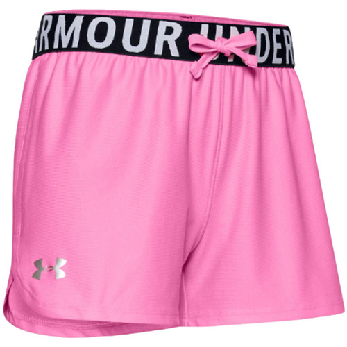 Textil Dívčí Tříčtvrteční kalhoty Under Armour Play Up Solid Shorts K Růžová