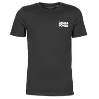 Textil Muži Trička s krátkým rukávem Jack & Jones JJECORP LOGO Černá